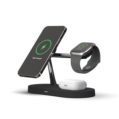 Xpress Charger™ 3in1 Magnetic Wireless Charger Black