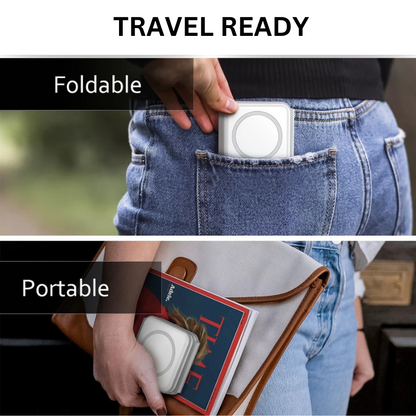 Xpress Charger™ 3in1 Foldable Wireless Charger Travel Ready