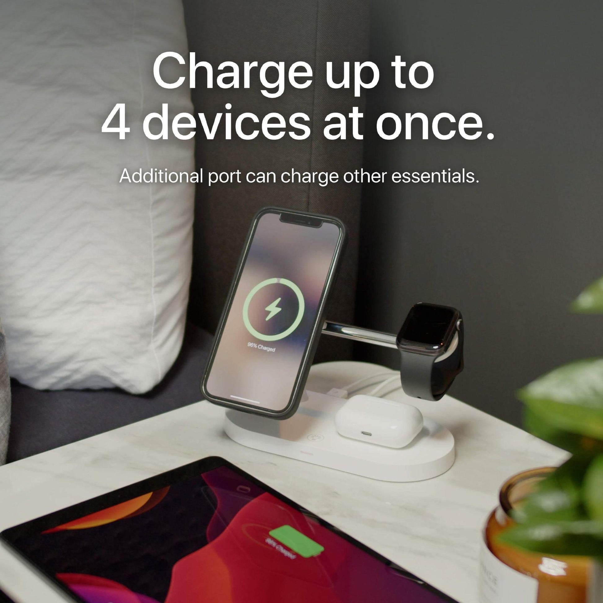 Xpress Charger™ 3in1 Magnetic Wireless Charger  Up to 4 devices